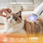 Afloia 6-in-1 Dog Grooming Kit, Pet Grooming Vacuum - Image 4
