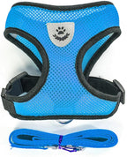 shudyear Summer cat Chest Harness and Leash, Anti-Escape Adjustable Soft mesh - Image 7