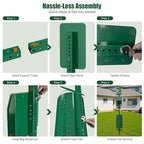 Dog Poop Trash Can Outside for HOA Communities, Durable Rust Proof Aluminum Dog - Image 9