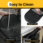 Dog Food Mat, 1/2 Inch Raised Edges Cat Dog Feeding Mat - Image 6