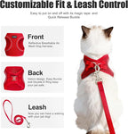 PetiFine Extra Small Step in Dog Harness and Leash Set, Cat Harness and Leash - Image 2