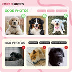 COUPLEHOODIES Custom Dog Portrait Sweatshirt from Photo – Personalized Pet - Image 3