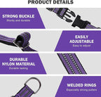 Hikiko Martingale Collar for Dogs Reflective Nylon Dog Collar - Image 3