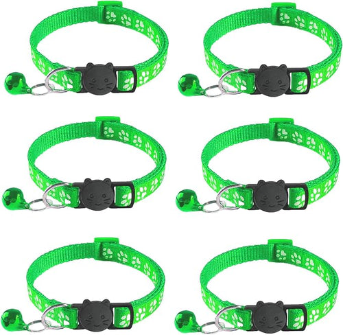 6 Pack Breakaway Cat Collar by Unknown