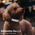Reflective Dog Collar for Extra Small Dogs, Cute Leopard Style Adjustable - Image 3