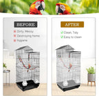Universal Bird Cage Seed Catcher – Stretchy, Lightweight Mesh Skirt - Image 5