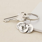 Anavia Personalized Pet Portrait Keychain, Customized Pet Photo Handmade - Image 5