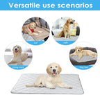 Dog Cooling Mat, Washable Dogs Cats Pet Non-Toxic Cooling Pads Summer Sleeping - Image 4