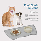 OHMO - Cat Food Mat, Silicone Pet Feeding Mat - Image 4