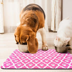 Dog Food Mat 17X30 Inch Pet Feeding Absorbent Mats - Image 7