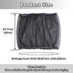 Bird Cage Seed Catcher, Bird Cage Net Cover Adjustable Bird Cage Netting Seed - Image 2