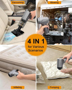 Car Handheld Vacuum Cordless 4 in 1, 20000PA Car Vacuums Cleaner Portable - Image 3