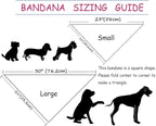 ARING PET Summer Dog Bandana-Cute Blue Dog Bandanas, Comfortable Pet Scarf Dogs - Image 5