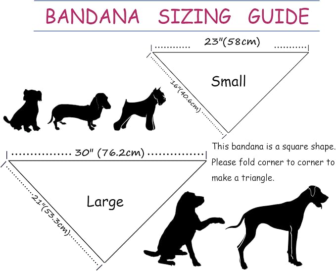 ARING PET Summer Dog Bandana-Cute Lavender Dog Bandanas, Comfortable Pet Scarf - Image 7