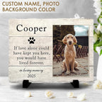Personalized Memorial Headstone Marker: Honor Your Cat or Dog, Simple Lasting - Image 2