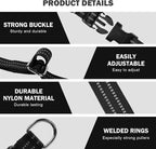 Hikiko Martingale Collar for Dogs Reflective Nylon Puppy Dog Collar - Image 2