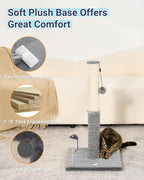 Happi N Pets 29.5" Tall Cat Scratching Post, Cat Scratchers - Image 6