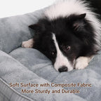 MIHIKK Rectangle Dog Beds for Large Dogs & Cats, Orthopedic Sleeping Pet Bed - Image 3