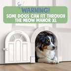Purrfect Portal Meow Manor® XL Interior Cat Door, No-Flap Pet Door - Image 6