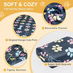 Dog Blankets for Large Dogs, Fuzzy Soft Pet Mat Throw Cover for Kennel Crate Bed - Image 3