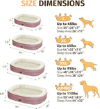 Orthopedic Washable Large Dog Bed: Cooling Dog Bed - Image 2