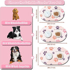 Large Pet Feeding Mat – 28''x17'' Absorbent Dog Mat - Image 4