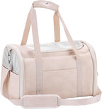 Fashion Leather Dog Carrier Cat Carrier Airline Approved Pet Carrier by StylishConfidentElegant