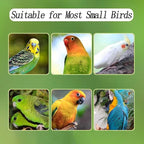 No Mess Bird Feeder for Cage, Automatic Acrylic No Mess Bird Feeder Cage for - Image 4