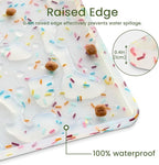 Ptlom Dog Food Mat Anti-Slip Dog Bowl Mats - Image 7