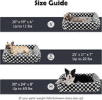 JOEJOY Large Dog Beds Large Sized Dog, Rectangle Washable Orthopedic Corduroy - Image 6