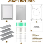 Ownpets Aluminum Large Dog Door - Image 8