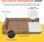 Dog Bed Large Sized Dogs, XL Orthopedic Dog Bed - Image 2