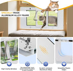 Full Size Cat Door Window Insert, fits 23'‘-28’' Various Sliding Windows - Image 4