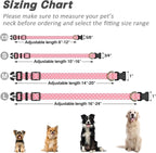 Reflective Dog Collar for Medium Dogs, Cute Adjustable Heavy-Duty Nylon Puppy - Image 7