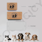 Deshedding Dog Brush with Wood Handle, Grooming Brush - Image 3