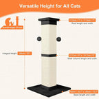 Cat Scratching Post 33 Inch Nature Sisal Cat Scratch Post - Image 2