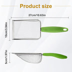 Stainless Steel Mesh Litter Shovel, Fine Mesh Metal Reptile Litter Cleaner - Image 2