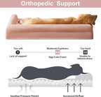 BFPETHOME Dog Beds for Large Dogs, Orthopedic Dog Bed for Medium Large Dogs - Image 3
