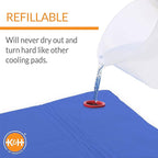 K&H Pet Products Coolin' Pet Pad Blue Small 11 X 15 Inches - Image 3