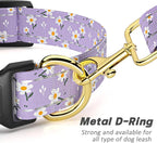 Reflective Dog Collar for Small Dogs, Cute Flower Theme Adjustable Heavy-Duty - Image 5