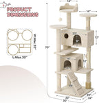 MoNiBloom 70 Inch Cat Tree Tower - Image 2
