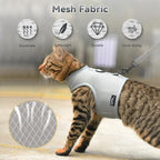 Kitty Harness and Leash for Walking Escape Proof Breathable Mesh Fabric - Image 3