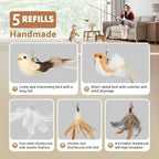 ROSAUI Cat Teaser Wand Toys, Interactive Bird Toys - Image 5