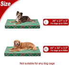 Christmas Orthopedic Dog Bed for Large Dogs, Big Waterproof Dog Bed Washable - Image 2