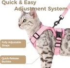 Cat Harness and Leash Set Escape Proof Tactical Medium Kitten Harness Emotional - Image 4