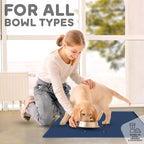Dog Food Mat - Raised Edges Dogs Mat - Image 6