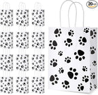 Blulu 20 Pcs Puppy Dog Paw Gift Bags by Blulu