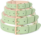 WHIPPY Leather Dog Collar for Small Medium Large Dog Adjustable Soft Breathable - Image 6