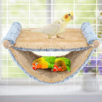 BWOGUE Winter Warm Bird Nest Bed Hanging Hammock Snuggle Hut Parrot House Tent - Image 7