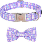MR. CHUBBYFACE Easter Dog Collar Rabbit Puppy Collar by MrChubbyfacePetSupplies